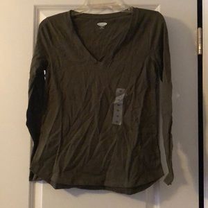 NWT Dark Green long sleeve shirt